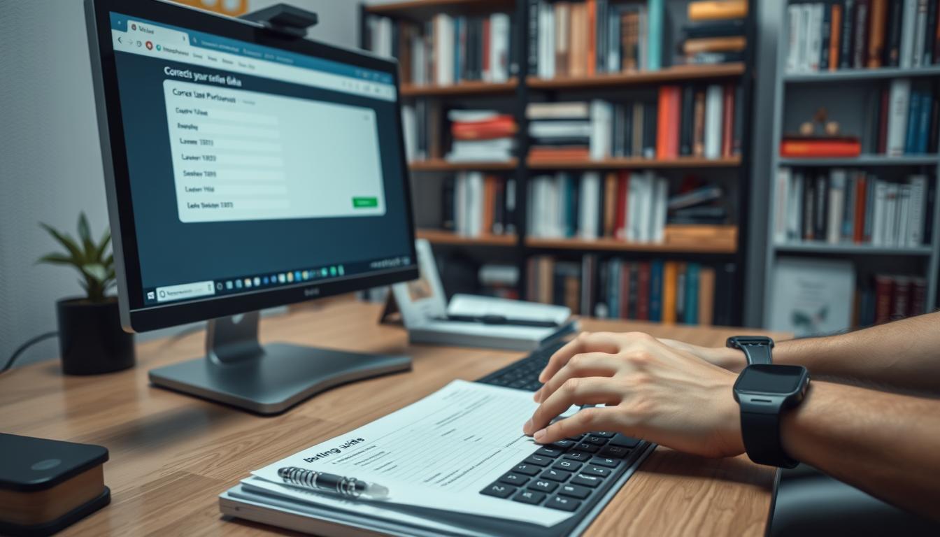 Como corrigir dados cadastrais na casa de apostas