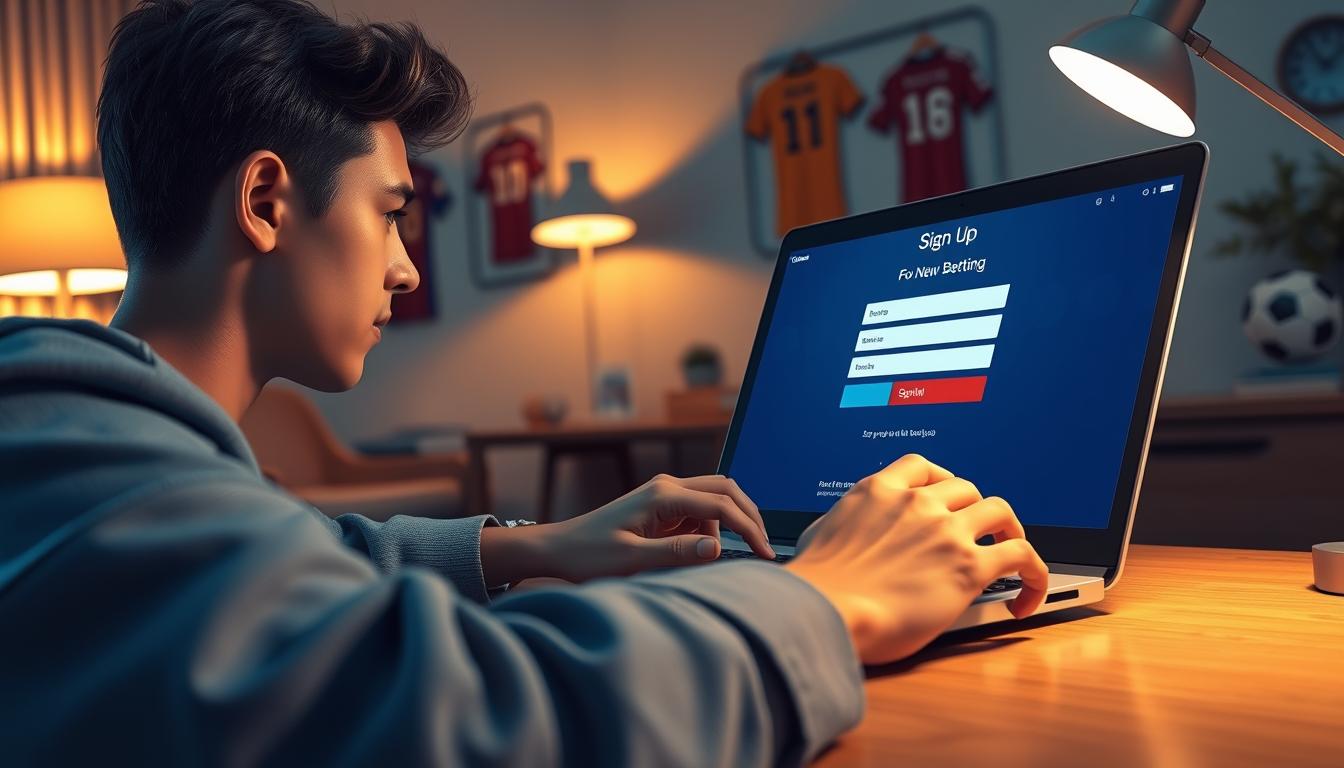 Como fazer cadastro em casa de apostas