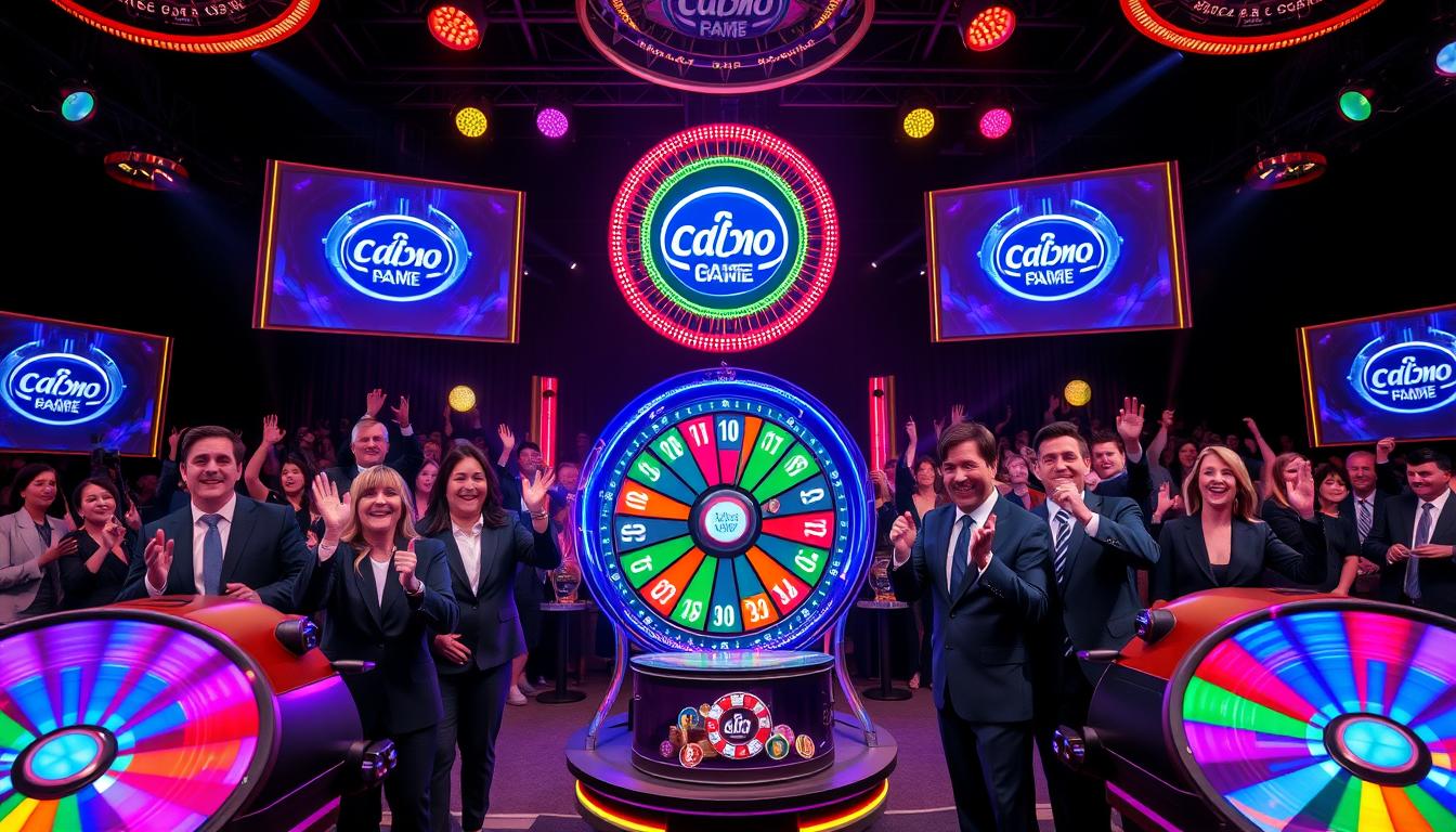 Como funciona game shows de cassino